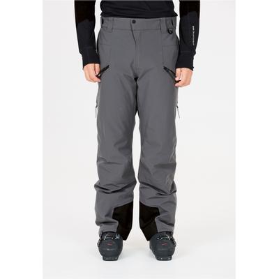 Skihose SOS "Cosmos", Herren, Gr. XL, US-Größen, hellgrau, 100% Polyester, unifarben, Hosen Skihose, mit wasserdichter Membran