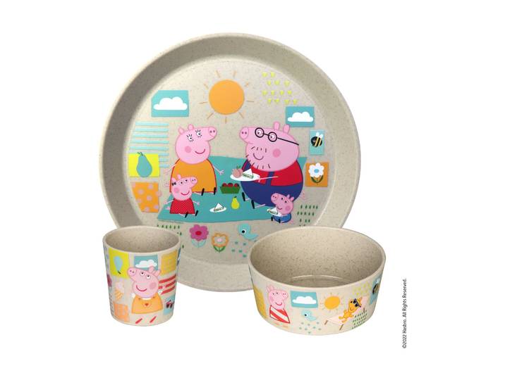 Koziol Connect kinderservies 3-delig Peppa Big