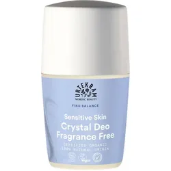 Urtekram Fragrance Free Sensitive Skin Crystal Deodorant Roll-On