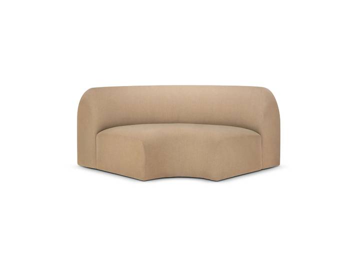 Ethnicraft Bulky Modulsofa 90° Eckmodul Light sepia