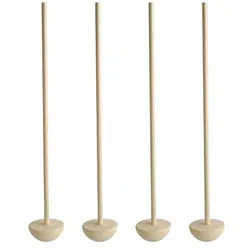 PAPSTAR 50 Cocktail-Stampfer, Holz "pure" 17 cm natur "Moon"