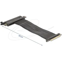 Delock Riser Karte PCI Express 3.0 x8 Stecker zu x16 Slot mi, Mainboard Zubehör