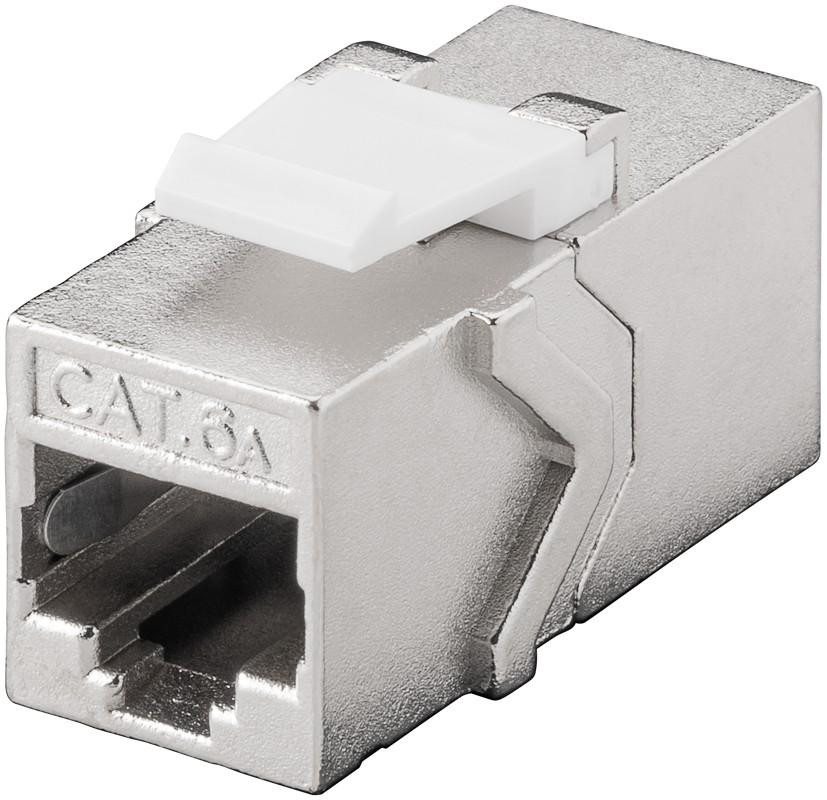 Goobay CAT 6A Keystone RJ45 module STP 14,7 mm