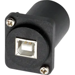 EXSYS EX-49157 - D-Typ Modul, USB 2.0, Typ-A Buchse / Typ-B Buchse