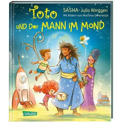 Toto und der Mann im Mond, Gebundene Ausgabe von Sasha,Julia Röntgen, Carlsen, 978-3-551-52244-3