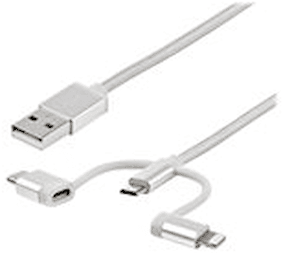 StarTech 1 m USB-multiladdningskabel - USB till Micro-USB eller