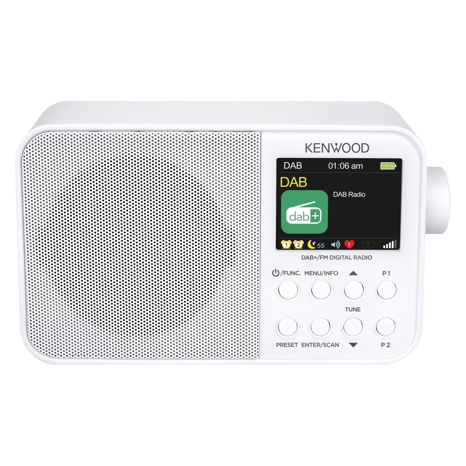 Kenwood CR-M30 DAB (DAB+, FM, Bluetooth) (CR-M30DAB-W)