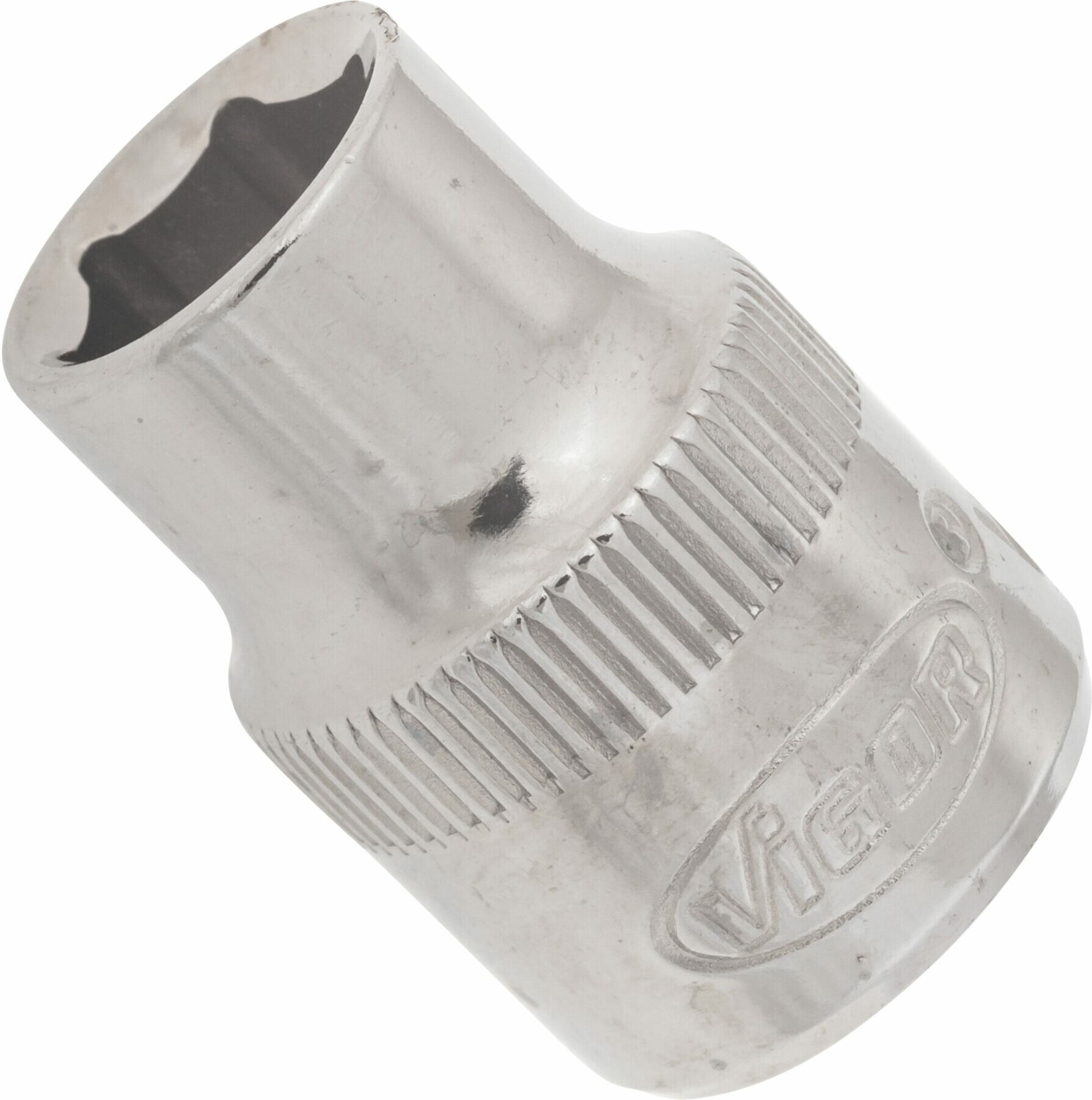 VIGOR Innenvierkant Antrieb 10 = 3/8 Zoll Steckschlüssel-Einsatz Außensechskant-Profil V2275N ∙ Vierkant hohl 10 mm (3/8 Zoll) ∙ Außen-Sechskant Profi)