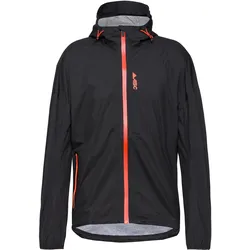 ABC Windproof Jacket Packable Laufjacke Herren | Gr. L | schwarz - schwarz