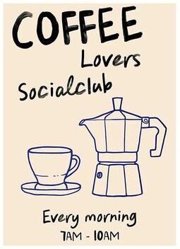 Uplifted Finds Surreal Coffee Diver Canvas Poster   Trendy Kitchen Gallery Wall Art 5 40 X 60 Cm Unframed