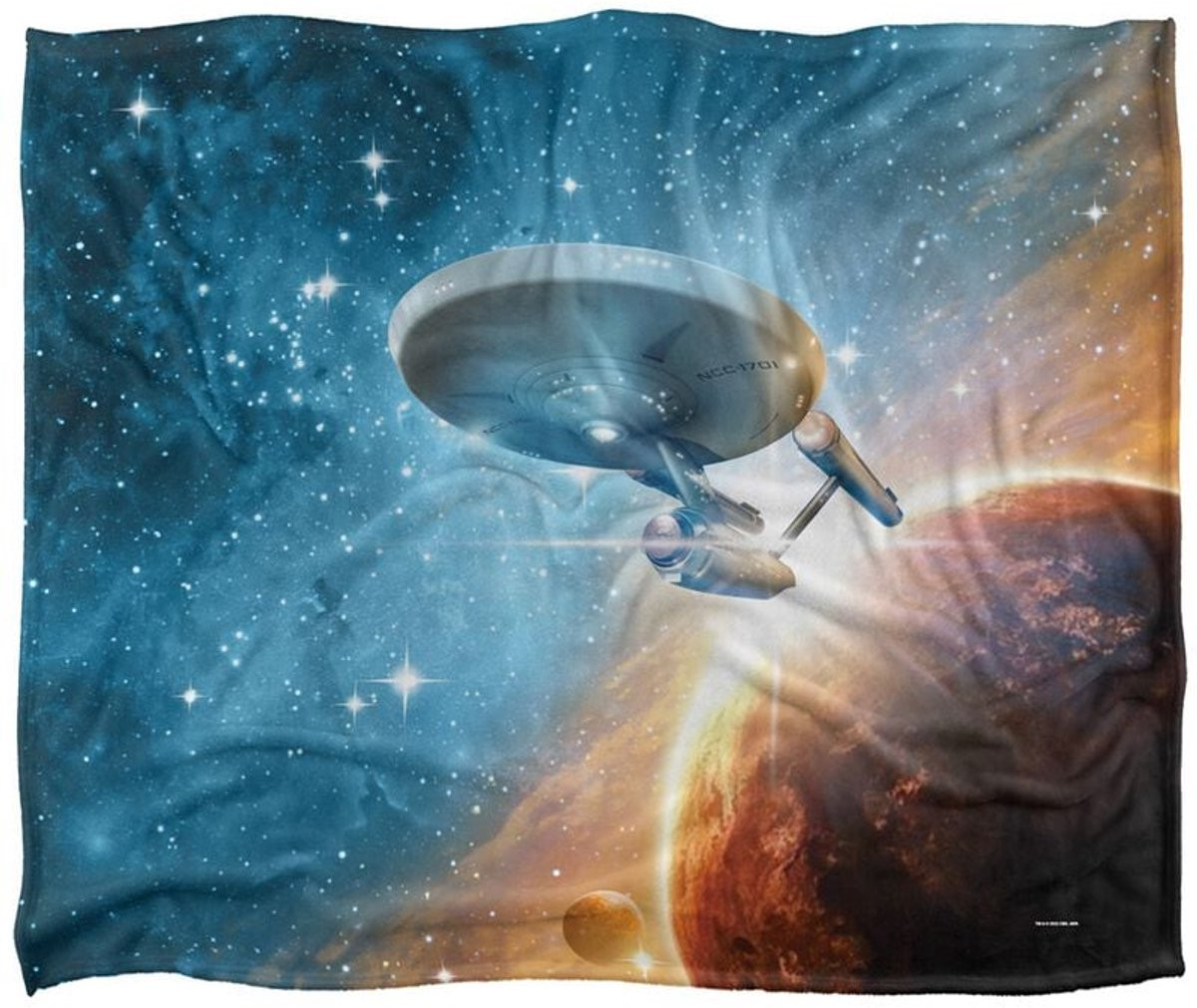 Star Trek Enterprise Unisex Deken - Meerkleurig