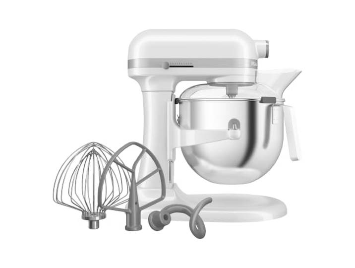 KitchenAid HEAVY DUTY KÜCHENMASCHINE MIT SCHÜSSELHEBER 6,6 L - WEISS 5KSM70JPXEWH