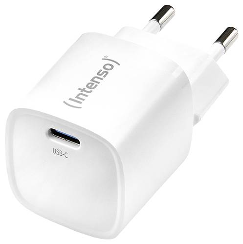 Intenso Power Adapter W30C² white USB Ladegerät 30 W 1x USB-C Weiß Innenbereich GaN, USB Power Delivery (USB-PD)