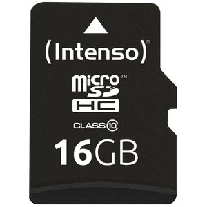 Intenso Micro-SD-Karte 3413470, 16GB, bis 40 MB/s, SDHC