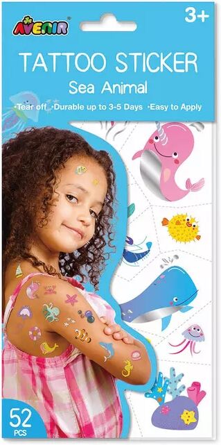 Avenir - Tattoos Sticker Meerestiere, Multicolor