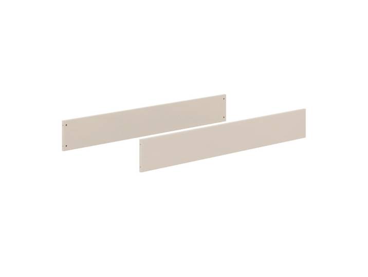 Umbauseiten, Beige, 2,2x18,4x139 cm, Holzwerkstoff, Blauer Engel, Paidi