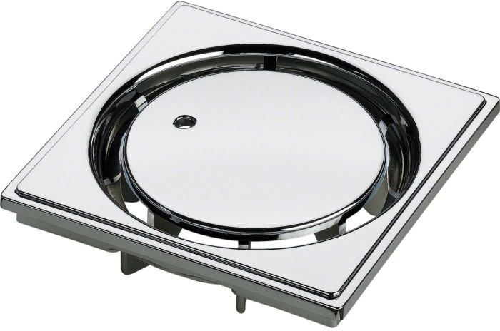 Viega Advantix Rost 446086 Visign, 100x100mm, Kunststoff verchromt
