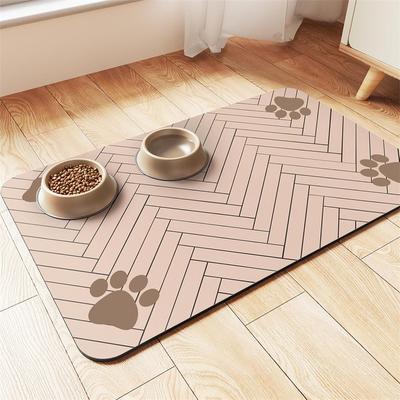 Multisell Products Hub Convenient And Practical Pet Supplies, Dog Cat Pad, Absorbent With Waterproof Rubber light Brown
