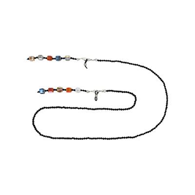 Collierkettchen STEUER "Brillenkette", bunt (mehrfarbig), Halsketten, Damen, 76cm, Metall, L: 76 B: 5mm, glänzend, B:5mm