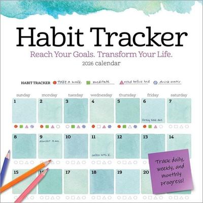 Habit Tracker Wall Calendar 2026