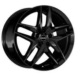 Borbet Z Black Glossy 7.5x18 ET 49 5/112 Alufelge Schwarz
