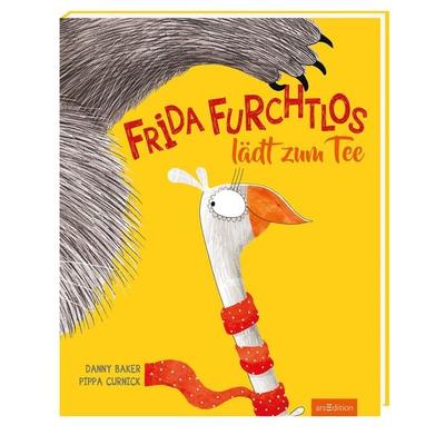 Frida Furchtlos lädt zum Tee, Gebundene Ausgabe von Danny Baker, arsedition, 978-3-8458-2751-3