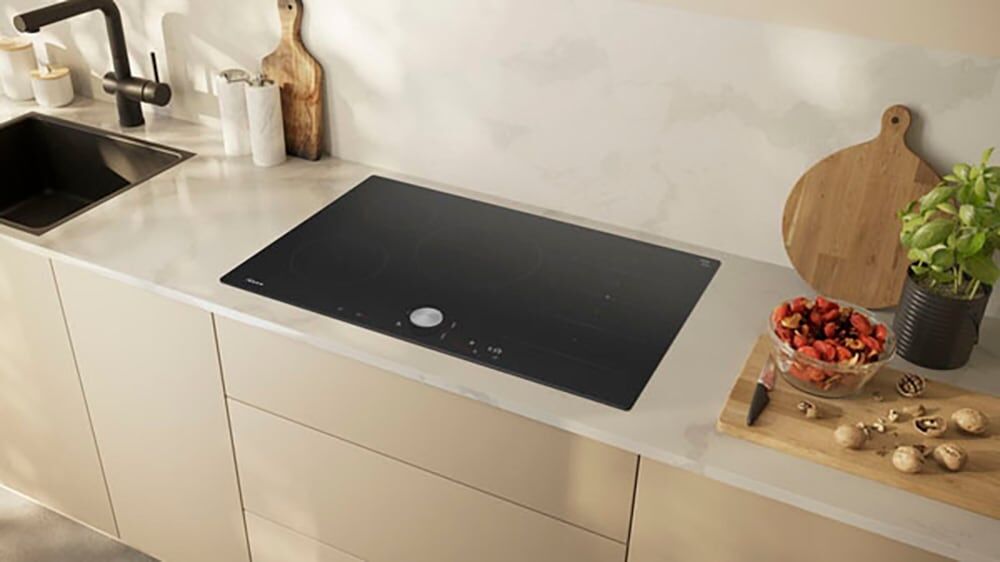 NEFF Flex-Induktions-Kochfeld "T68PTV4L0", schwarz, B:79,2cm H:5,6cm T:51,2cm, Kochfelder, Präzise Twist Pad-Bedienung & intuitive Flexzonen