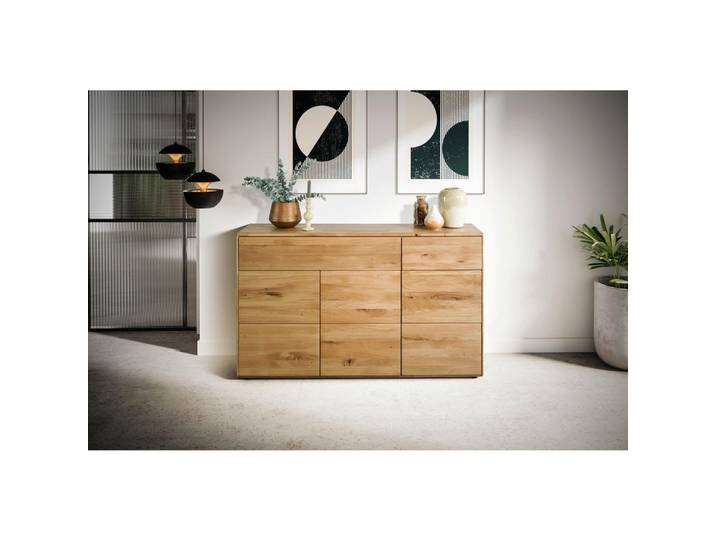 Livetastic Sideboard, Wildeiche, Holz, Wildeiche, massiv, 2 Schublade(n) Schubladen, 149x89x40 cm, stehend, Holzmöbel, Kleinmöbel Holz, Holzkommoden, Sideboards Holz