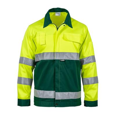 Arbeitsjacke FLUO-GELB Größe XXL 5 Taschen High Visibility VITO