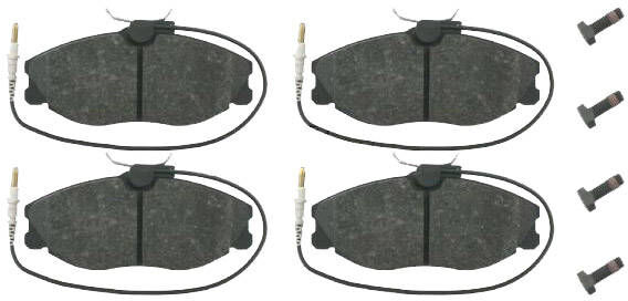 SWAG 62 91 6257 Brake pad set