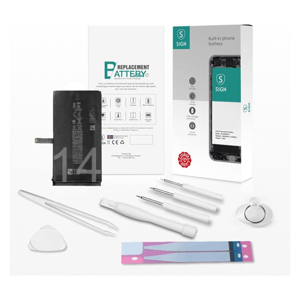 SIGN Complete Battery Replacement Kit - iPhone 14 (SN-IP14BATT)