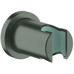GROHE Handbrausehalter Rainshower nicht verstellbar, runde Rosette, hard graphite gebürstet