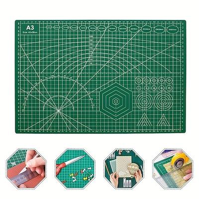 1 Stück 5-lagige, selbstheilende Rotationsschneidematte im Format A3, doppelseitig, zum Nähen, Basteln, Hobby, Stoff, Präzisions-Scrapbooking-Projekt