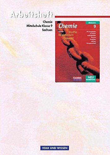 Arndt, Dr. Barbara - Chemie: Stoffe - Reaktionen - Umwelt - Mittelschule Sachsen: 9. Schuljahr - Arbeitsheft - Preis vom 30.09.2026 09:01:18 h