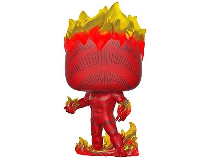 Funko Marvel Fantastic Four Human Torch 1st App 80th Anniversary Pop Vinyl Figure, Multicolour, Standard (42653)
