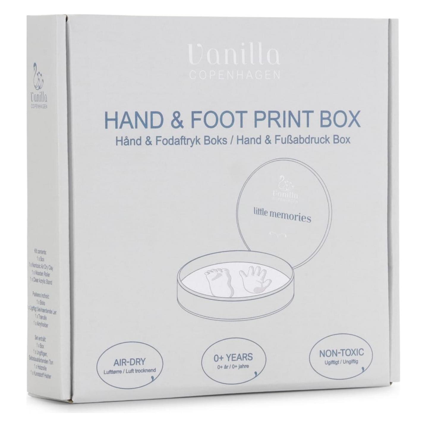 Copenhagen Studios Vanilla - Hand & Foot Print - Silver and white - One size (5001620501) (5001620501)