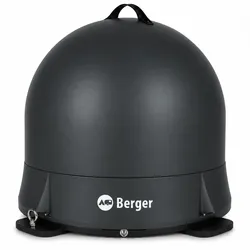 Berger Move 4.0 mobile Satelliten-Antenne graphit