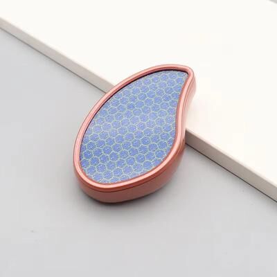 Inspired Finds Nano Glass Foot Scrubber Callus Remover For Smooth Heels And Dead Skin Care gold
