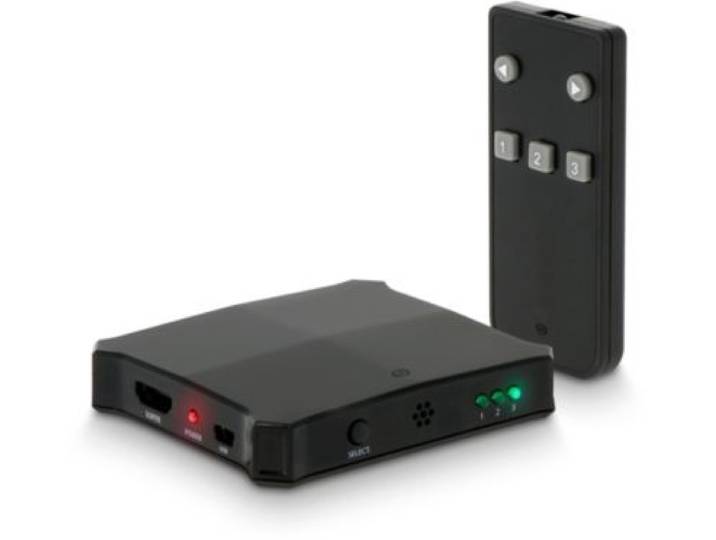 Essentielb - Switch Hdmi Hdmi 4k 2.0 3 Entrées / 1 Sortie