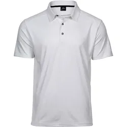 Tee Jays Herren Luxus Sport Polo 7200 white S