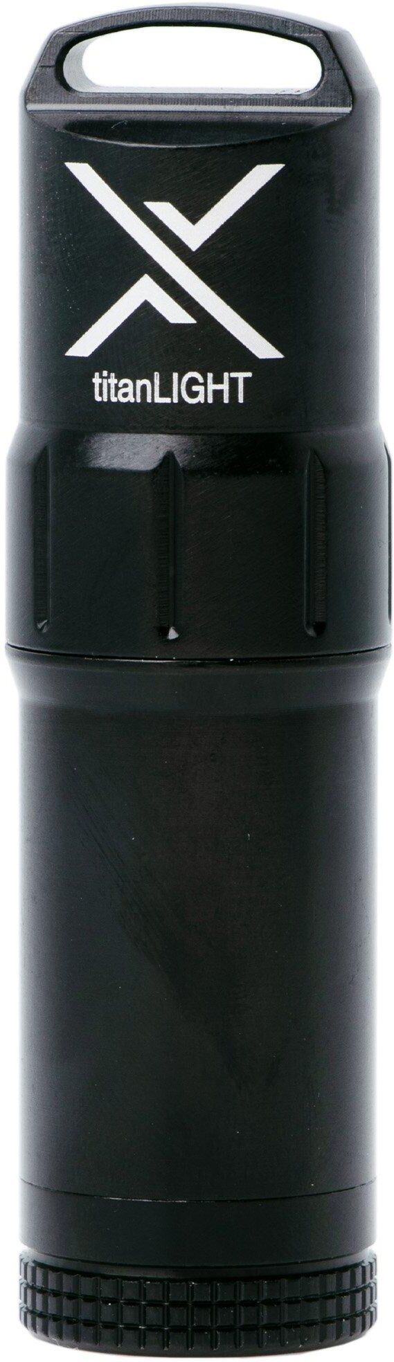 Zapalniczka Exotac titanLIGHT Black 005500-BLK czarna
