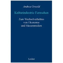 Kulturindustrie Fernsehen, Fachbücher von Andrea Grisold