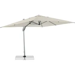 doppler Pendelschirm ACTIVE 260 x 350, Aluminium Silber / 100 % Polyester 180 g/m2 Natur