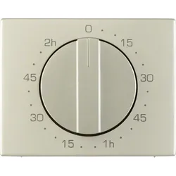 Berker Zentralstück Edelstahl für mech Zeitschaltuhr 16357104