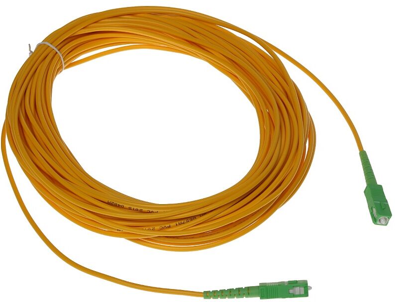 Cabo Fibra MONOMODO SC/APC <-> SC/APC - 30 mts