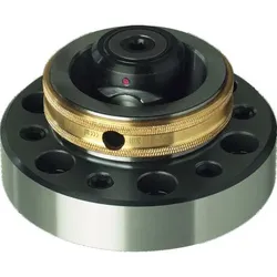 HSK Spindel-Flansche / HSK-C 63 / Modul-Ø 100 / Werksnorm / brüniert 4363 48.100