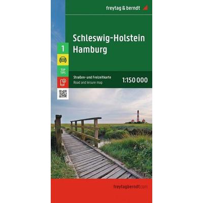 freytag & berndt Straßenkarte Schleswig-Holstein - Hamburg 1:150.000, Sonstige von , KOMPASS Freytag & Berndt, 978-3-7079-2319-3