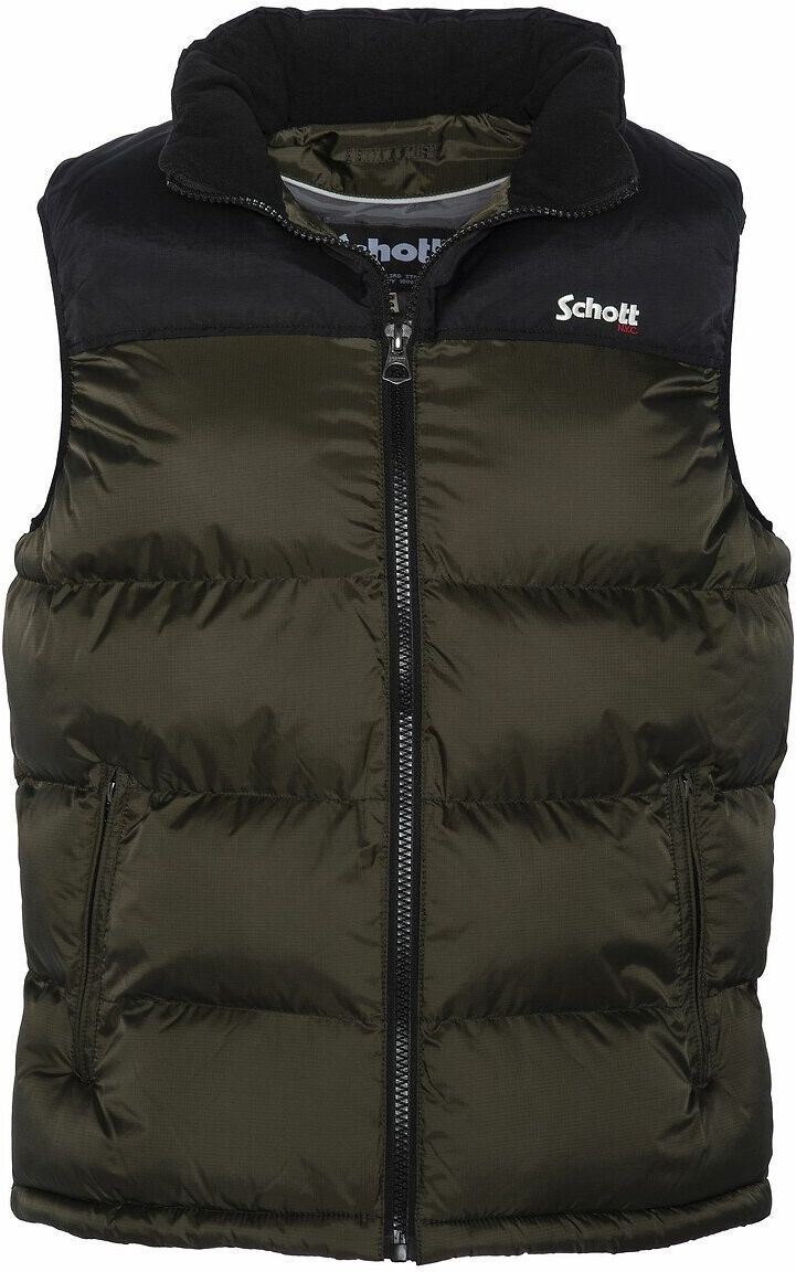 SCHOTT Doudoune sans manches bi-colore Utah V