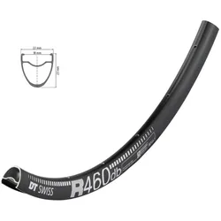 DT SWISS Felge 28" R 460 DB Disc 28 Loch