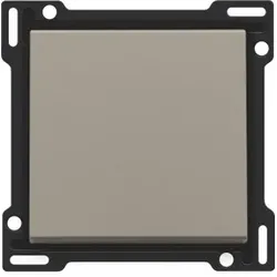 Niko Züblin 123-61105 Abdeckung für elektronischen Einfach Schalter oder Taster, bronze coat 12361105